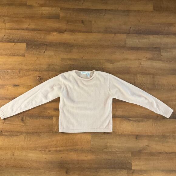 Liz Claiborne VTG Crewneck Angora Wool Long Sleeve Women Pullover Sweater Size S - Picture 1 of 5